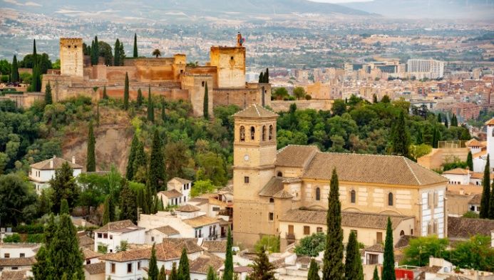 Car itinerary through Andalusia 